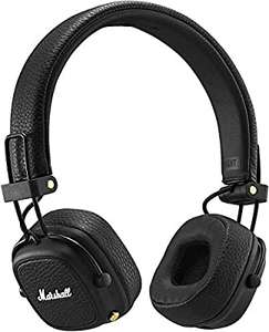 Marshall Major III Foldable Bluetooth Headphones - Black @ Amazon Germany for £70.98 at Amazon Germany