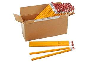 96 2HB pencils with rubber eraser Amazon Basics @Amazon £7.79 (Prime) / £7.40 Subscribe & Save / +£4.49 Non-prime