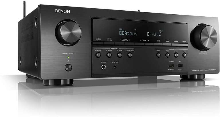 Denon AVR-S750H 7.2-channel AV receiver AV-Receiver Black - £317.60 / £293 with fee free @ Amazon Germany