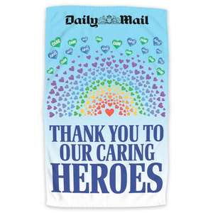 Heroes tea towel free, just pay £2.95 @ Mailshop