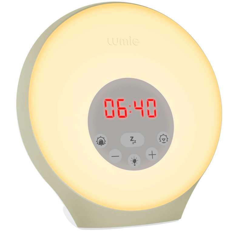 Lumie Sunrise Alarm - Sunrise Wake-up Alarm, Sunset Sleep Feature, Sounds & Mood Lighting £29.99 delivered with code @ Zavvi