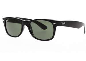 Ray Ban Sunglasses New Wayfarer Black RB2132 901 £66.30 @ The Optic Shop
