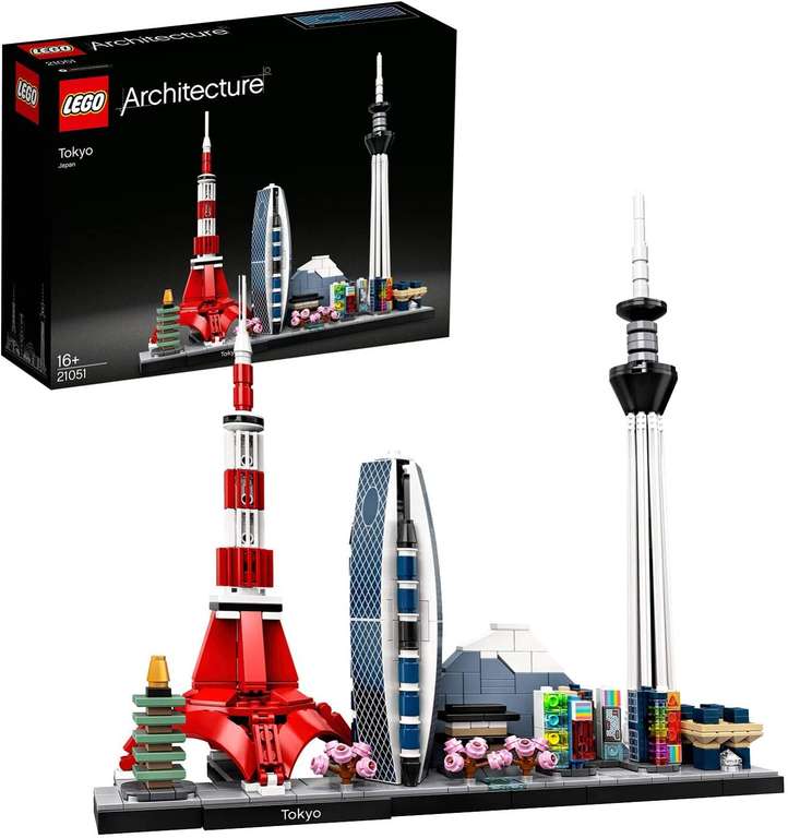 Lego Architecture Sets - Big Discounts at Amazon Germany - 21034 21039 21043 21044 21047 21051 21052 from £31.51