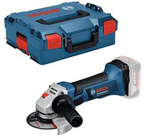 Bosch Professional GWS 18-125 V-LI Angle Grinder (Without Battery and Charger), L-Boxx £98.99 at Amazon