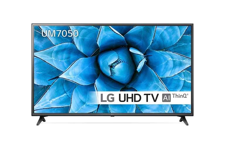 LG 55UM7050PLC 55" Smart 4K Ultra HD TV With HDR and Freeview Play £399 @ ao.com