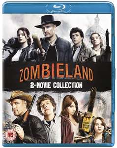 Zombieland 1 (2009) & 2: Double Tap [Blu-ray] [2019] [Region Free] £7.98 (£10.97 without Prime) @ Amazon