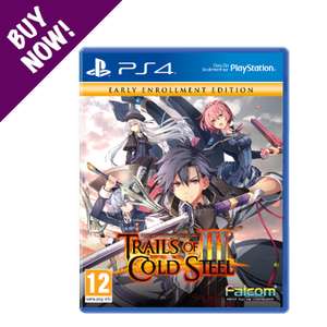 The Legend of Heroes: Trails of Cold Steel III - Early Enrolment (PS4) £28.99 / Rodea the Sky Soldier (Wii U) £9.99 (+£2.49 P&P) @ NISA