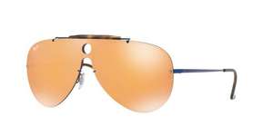 Ray-ban Blaze Shooter Blue/Dark Orange-Gold Mirror £67.95 delivered at Fashion Eyewear