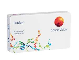 Proclear 6 monthly pack contact lenses £15.78 + £3.95 del @ Feelgood contacts