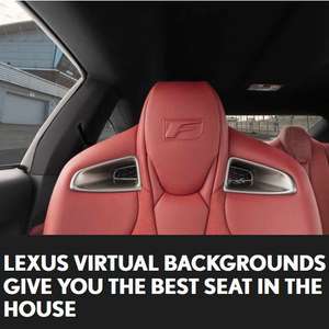 Free Lexus Zoom Virtual Backgrounds @ Lexus