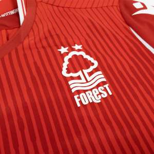 Nottingham Forest home shirts for just £10 plus £3.99 P&P at Nottingham Forest FC
