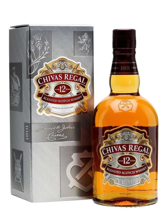 Chivas Regal 12 Year Old Blended Scotch Whisky 70cl Great price from 01/06 instore @ Costco