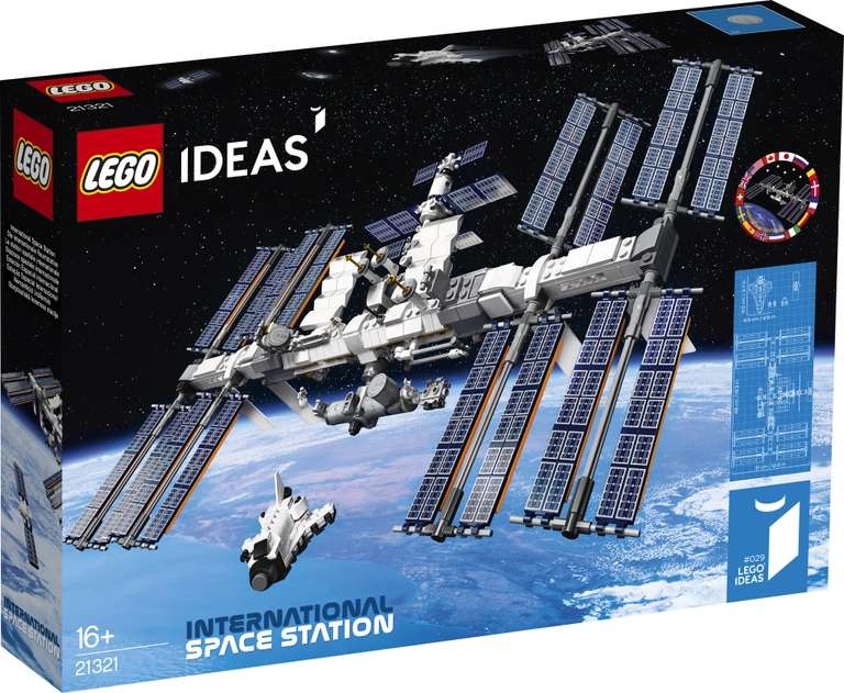 Legoland Shop Sale - £10 off Ideas International Space Station & Wooden Minifigure, and more + £4.95 delivery