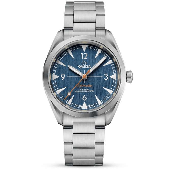 Omega Seamaster Railmaster 40mm blue dial watch £3170 delivered at Berrysjewellers