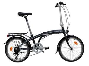 Lightweight alloy 7 speed 20" wheel folding bike with bag, pump, lights, carrier, stand, suspension saddle - £294.99 delivered @ Costco