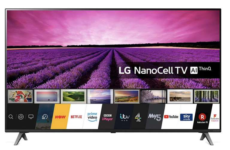 LG 55SM8050PLC (2020) LED HDR NanoCell 4K Ultra HD Smart TV, 55 inch | Freeview /Freesat HD, Ceramic - £579 @ Richersounds + 6 year warranty
