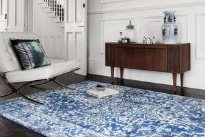 25% off Nova rug collection (including Nova Grey Yellow Rug for £51.74 delivered) @ The Rugs Warehouse