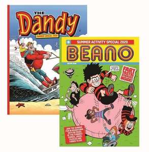Beano & Dandy Summer Special (2 Bookazines including fart stickers) - £10 @ DC Thomson Shop