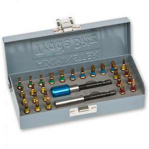 Axminster Trade Bitz 28 Piece TiN Coated Bit Set £14.95 @ Axminster Tools (£2.95 Delivery)