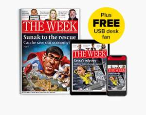 The Week 6 free issues + usb desk fan