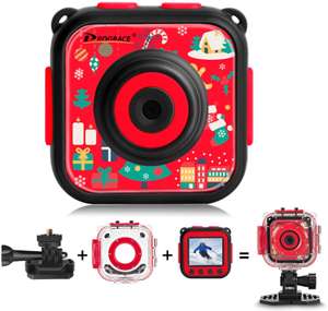 DRGORACE Kids Camera Waterproof Action Camera 1080P HD Video Camcorder £12.74 Sold by DROGRACE - UK and Fulfilled by Amazon