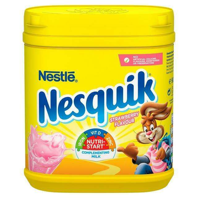 Nesquik Strawberry Flavoured Milkshake Powder 500g £1.99 @ Lidl instore