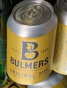 Bulmers Original 330ml Cans 59p @ Home Bargains (Edenbridge)
