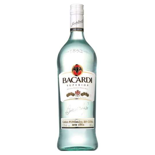 Barcardi Carta Blanca Rum 1 litre £17 @ Tesco