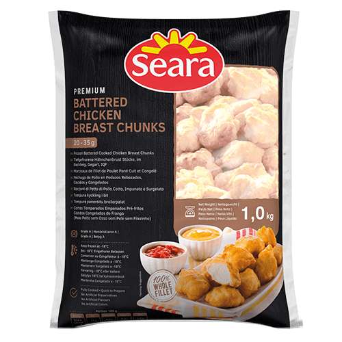 Farmfoods Seara 1kg 100% Chicken Breast Chunks £3.99 each or 3 for £10 (Glasgow)