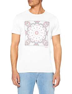 ESPRIT Men's T-Shirt in white and black - £5.99 (+£4.49 non-Prime) @ Amazon
