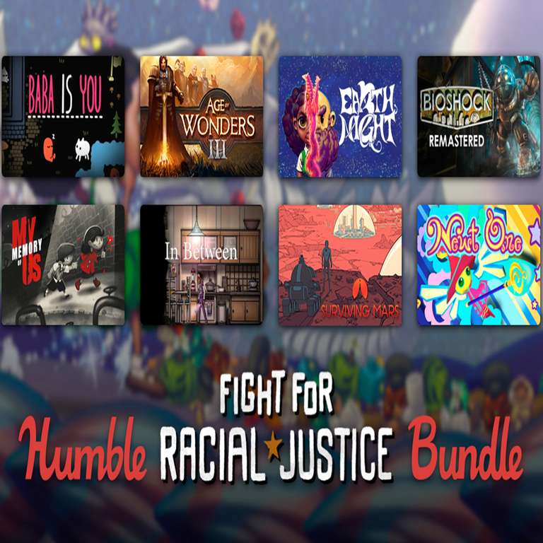 Humble Fight for Racial Justice Bundle - £25.50 - Humble Bundle (inc. 1 months free Humble Choice for new subs)