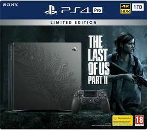 SONY Limited Edition PlayStation 4 Pro with The Last of Us II Bundle £314.10 at Currys on eBay