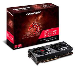 Powercolor AMD Radeon RX 5700 XT Red Dragon 8GB GDDR6 HDMI/3xDP Video Card AXRX 5700XT 8GBD6-3DHR/OC - £349.99 @ Amazon