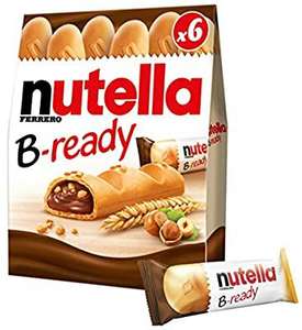 Nutella b ready pack of 6 - £1 @ Amazon pantry (min £15 spend,free delivery with code)