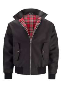 Mens Classic Harrington Jacket - Black, sizes XS-5XL - £24.99 / £27.98 delivered @ Harrington Jacket Store