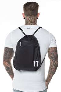 Core Drawstring Backpack/ Bag - Black Now £4.49 with free Delivery from 11 Degrees