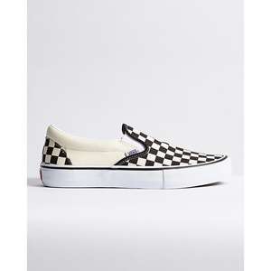 Vans slip ons black and white shoes £29.49 delivered @ Two Seasons