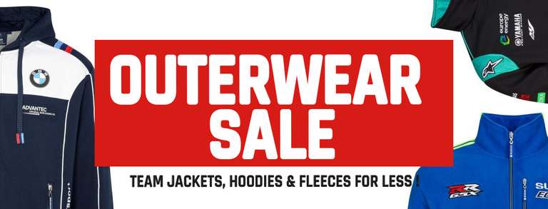 Outerwear Sale (Fleeces/ Hoodies & Jackets) From £10 + £3.95 Postage @ Clinton Enterprises