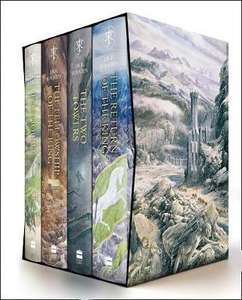 The Hobbit & The Lord of the Rings Hardcover Illustrated Boxed Set (June 2020) £66.78 delivered @ A Great Read