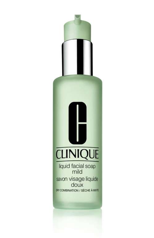 Clinique Liquid Facial Soap 200ml 15% Off & Extra £5 Off With Code £10.62 @ Boots Shop