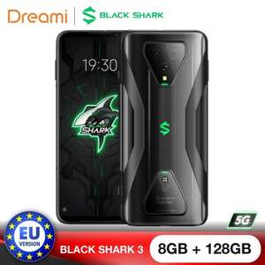EU Version Xiaomi Black Shark 3 5G 128GB Rom 8GB Ram ,5G Gaming phone [Newly Launch Promo] Smartphone £432.50 @ dreami store /aliexpress