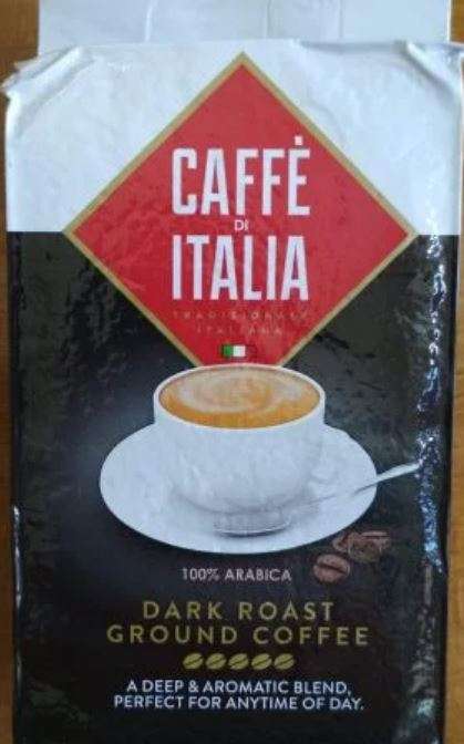 Caffe di Italia - Dark Roast Ground Coffee 250g £1.00 Poundland Cardiff