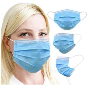 Protection Mask 3-Ply - Pack of (10) - £3.90 (Prime) £8.39 (Non Prime) @ Sold by Bingo store 1 and Fulfilled by Amazon.