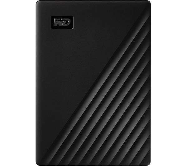 WD My Passport Portable Hard Drive 5TB (Works with PC, Xbox and PS4), Black for £89.99 delivered @ Currys PC World