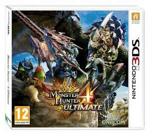 Monster Hunter 4 Ultimate (3DS) £1.99 (Free Click & Collect) @ Argos ebay