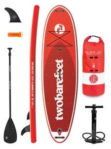 Two Bare Feet Inviato (Allround XL) 10'10" x 35" x 6" Inflatable SUP Starter Pack (Red) - £275 @ Two Bare Feet
