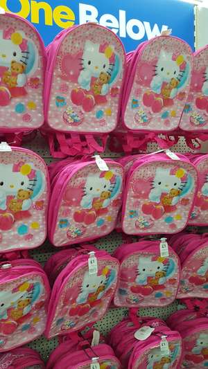 Hello kitty back bag £1 at One Below