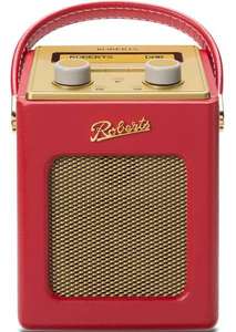 Robert Revival Mini DAB+/DAB/FM Radio only £99.99 in Red colour @ Roberts Radio