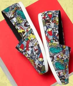 50% off Marvel X Toms Shoes Kids - £15 / Youth - £16 / Adults - £27.50 + Free delivery @ Toms