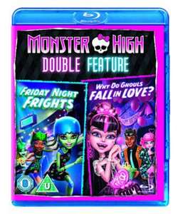 Monster high Friday night frights/why do ghouls fall in love blu ray - £2.69 delivered @ Music Magpie